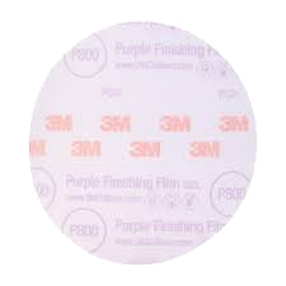 Disco abrasivo 3M Hookit Purple Finishing Film serie 260L para acabado uniforme