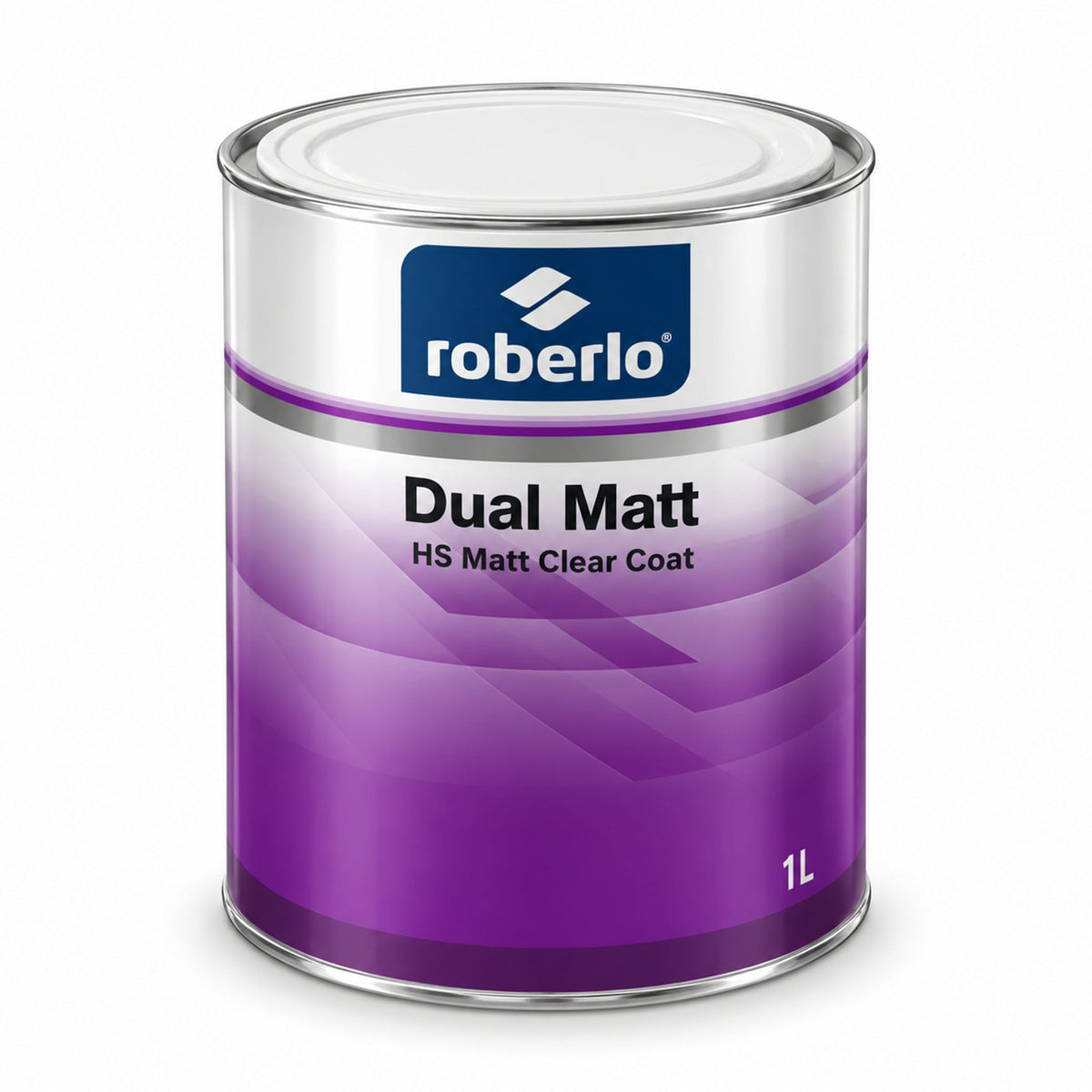 Lata de 1 L de Roberlo Dual Matt HS, barniz mate de altos sólidos
