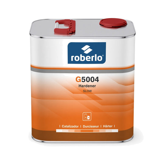 Lata de 2,5 L de Roberlo G5004 Hardener Slow, catalizador de secado lento para barnices Global
