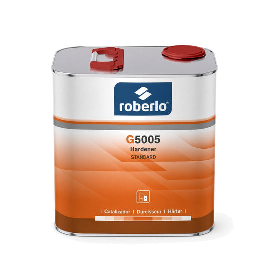 Lata de 2,5 L de Roberlo G5005 Hardener Standard, catalizador para barnices Global 6000 y Global 5000