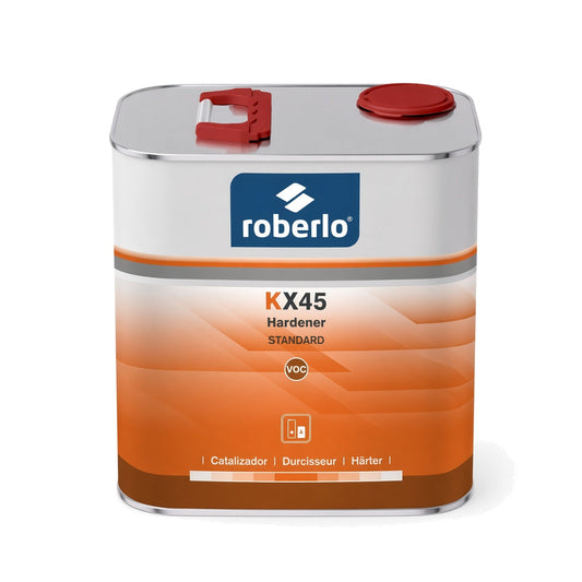 Lata de 2,5 L de Roberlo KX45 UHS Hardener Standard, catalizador para barnices Kronox 620 y Kronox 510