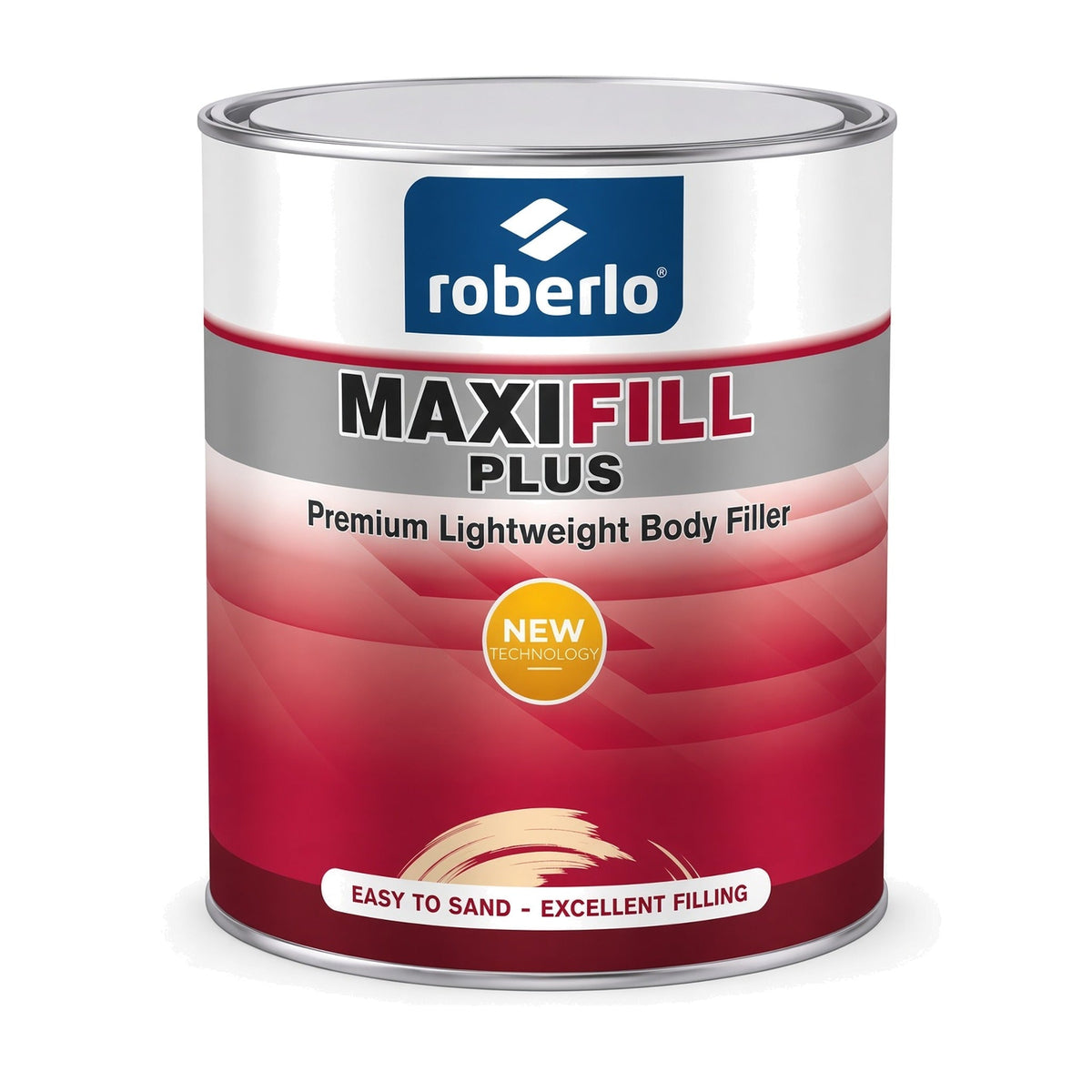 Lata de 3 L de Roberlo Maxifill Plus, masilla premium ligera de facil lijado y minima porosidad